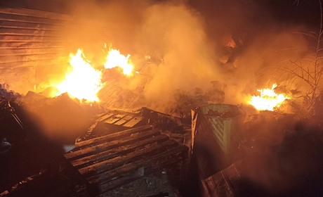 Пожежа у селі Демівщина, що на Кагарличчині: вогонь завдав збитків