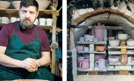 Десять тисяч горнят має виготовити гончар Микола Величко, щоб побудувати арт-резиденцію у Григорівці