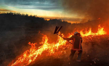 Рятувальники нагадують: спалювання сухої трави – штрафи, диверсія та руйнування екології