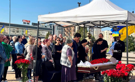 Цього тижня Южненська громада попрощалася з трьома військовими (ФОТО)