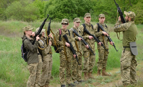 Учні Великобудищанської та Краснолуцької громад взяли участь у військових зборах