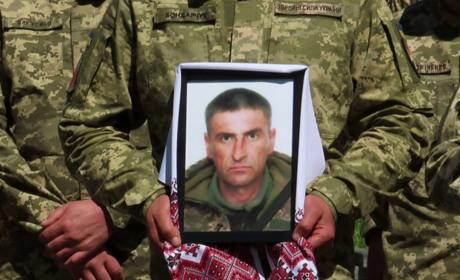 В останню путь провели Ігоря Удовиченка (ВІДЕО)