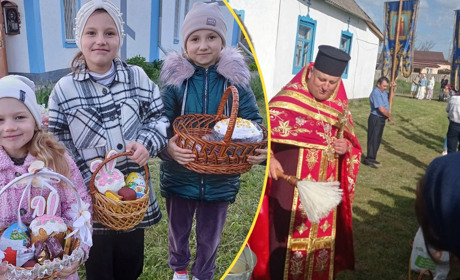 Христос Воскрес! Як у храмах Переяславщини освячували великодні кошики ФОТО/ВІДЕО