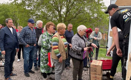 На Нікопольщині підбили підсумки роботи гуманітарних місій за квітень