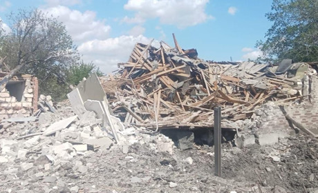 Торецька громада вкотре опинилася під російськими обстрілами. Зруйновано дві оселі