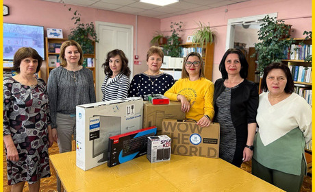 Подарунки Кагарлицькій бібліотеці напередодні ювілею