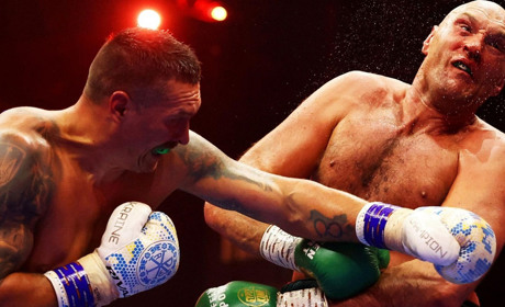 (Відео) Бій століття: Олександр Усик переміг британського боксера Тайсона Ф'юрі