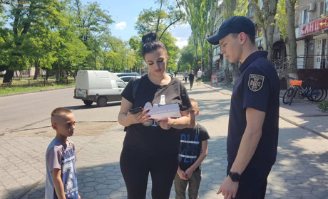Нікопольцям нагадали про безпеку дітей