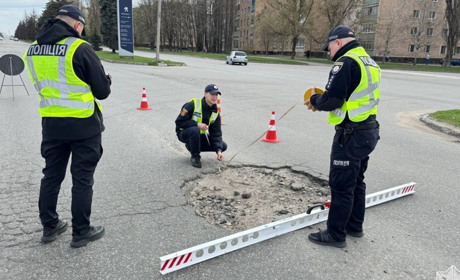 Відповідальність за поганий стан доріг на Полтавщині: поліція виписує штрафи