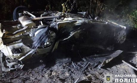 Трагедія поблизу Деньгів: водій загинув у палаючому авто, поліція розслідує ДТП