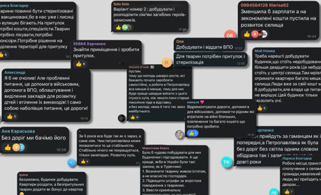 Недобудована п’ятиповерхівка, безпритульні тварини: підсумки опитувань краян