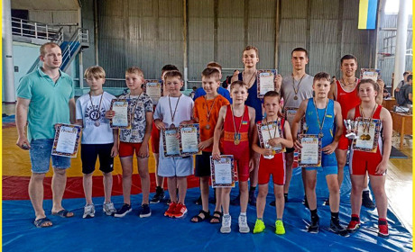 Перемоги кагарлицьких борців на турнірі «Крок до Олімпу» у Ржищеві