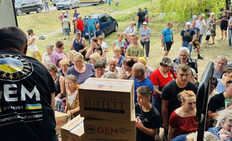 Покровська громада отримала 1140 гуманітарних продовольчих наборів від міжнародних фондів