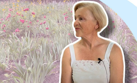 “Подаруємо красу і надію!”: Галина Слонська разом з іншими активістами наводить лад на клумбах міста