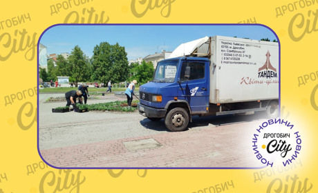 За квітниками у Дрогобичі доглядатиме “Тандем”: вартість послуг 600 тисяч гривень