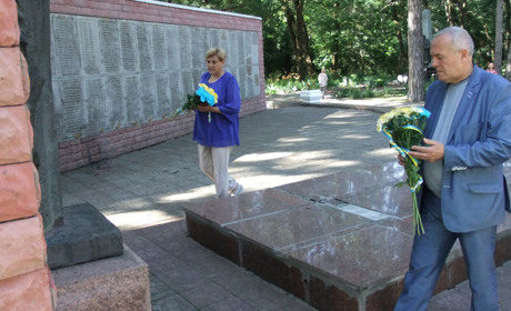 У Кагарлику вшанували пам'ять жертв війни