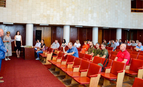 День Конституції України у Кагарлику: нагороди вручили військовим та волонтерам