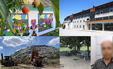 У сусідів: новий мурал, очисні споруди на сміттєзвалищі, центр св.Йоана Павла ІІ, підрізав знайомого