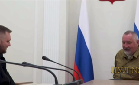Російський чиновник Рогозін публічно зізнався у спаленні українських книг у Мелітополі
