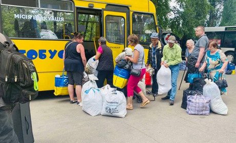 5 липня розпочинається обов'язкова евакуація жителів Донеччини до Волинської області