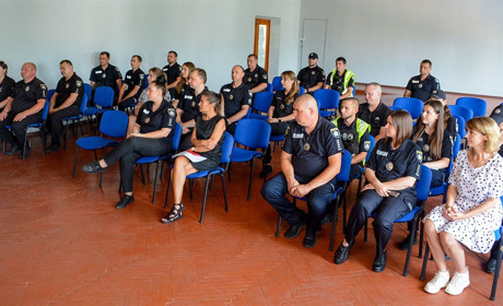 День Національної поліції України в Кагарлику: правоохоронців привітали із професійним святом