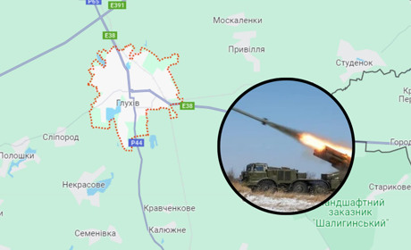 Внаслідок вчорашнього обстрілу в Глухові пошкоджені газопровід та різні приміщення