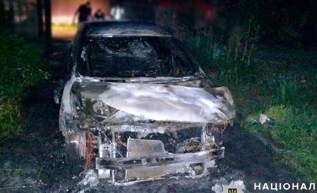 Поліця розслідує загоряння автомобіля громадської активістки із Гадяча