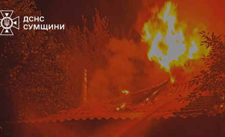 У Тростянці горів житловий будинок по вулиці Крушельницької