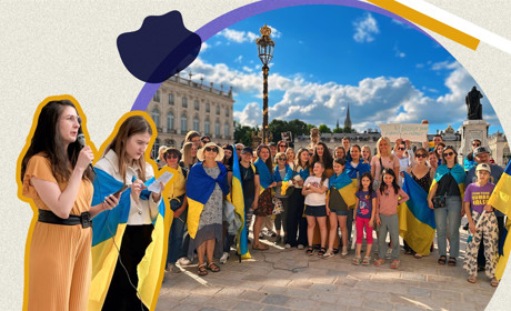 "Хто страшніше – рак чи росія": як українці у Франції мітингують на підтримку України