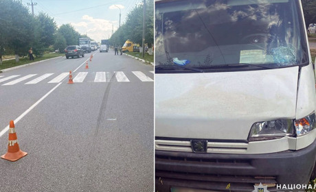 ДТП у Старокостянтинові: місцевий житель збив 14-річну дівчинку. Вона йшла по пішоходному переходу