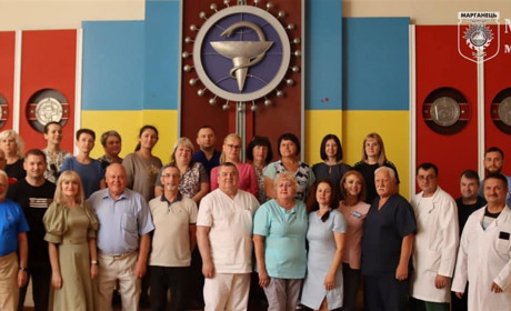 У Марганці привітали медичних працівників з професійним святом