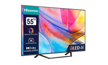 Телевізор Hisense 55A7KQ – ультрасучасні можливості та надвисока якість