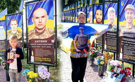 Посмертні нагороди Сергія Литвина та Віталія Тищенка із Кагарличчини, вручили рідним Героїв