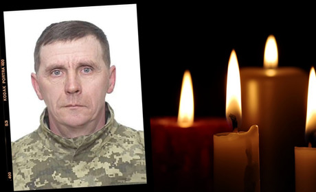 Золотоніщина у скорботі. На щиті солдат Віталій Семенов