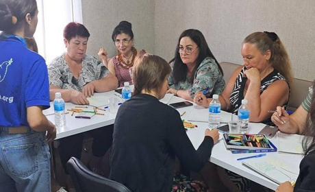 У Нікопольському територіальному центрі відбувся психологічний тренінг