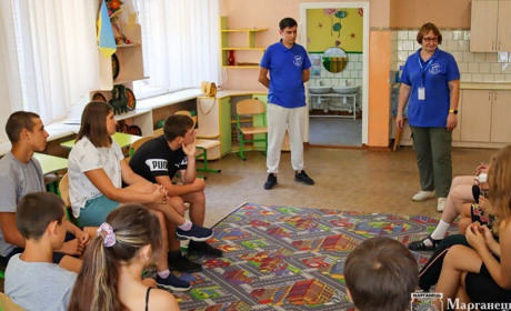 У Марганці психологи від гуманітарної місії «Проліска» надають підтримку дітям