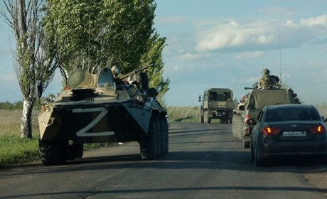 Через загострення, окупанти перекидають техніку на Запорізький напрям: колони йдуть повз Мелітополь