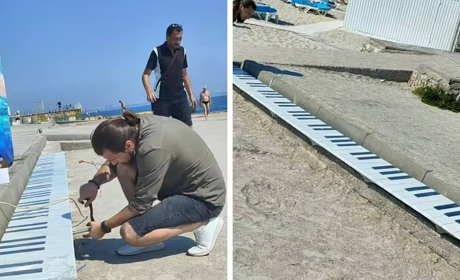 В Одесі на Ланжероні встановили піанолавки: автор ідеї називає їх народними