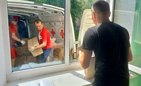 Благодійники Червоного Хреста надали допомогу жителям Глухівської громади