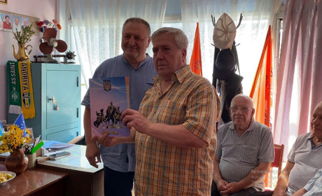 У Жовтих Водах вітали членів організації осіб з інвалідністю "Союз Чорнобиль України"