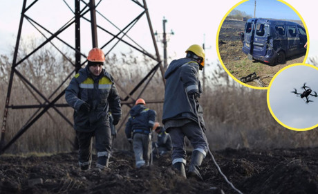 На Глухівщині дрон ударив по бригаді енергетиків. Водій потрапив у лікарню