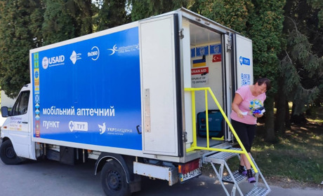 На Чернігівщині запустили новий мобільний аптечний пункт для віддалених громад