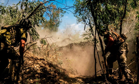 Збройні Сили України показали, як знищують російське військо поблизу Білогорівки. Відео
