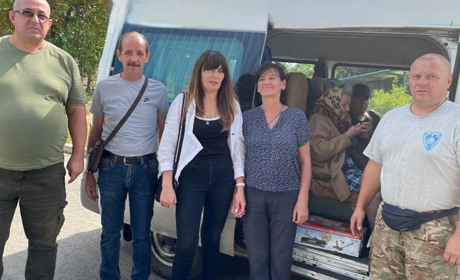 Торецька громада продовжує евакуацію: чергова група мешканців виїхала до Житомирської області