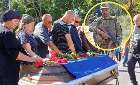 У Глухові провели в засвіти воїна Олександра Маруну, який загинув у День Незалежності України