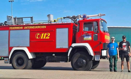 Пожежне авто отримали рятувальники Старокостянтинівської громади