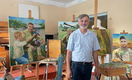 «Це спроба продовжити хоча б на духовному рівні життя тих, хто зображений на полотні»