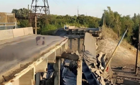 Покровськ зазнав серії обстрілів: зруйновано шляхопровід, є жертва серед цивільного населення