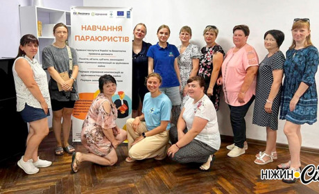 У Благодійній організації "Благодійний фонд "Карітас Чернігів" завершилося навчання параюристів.