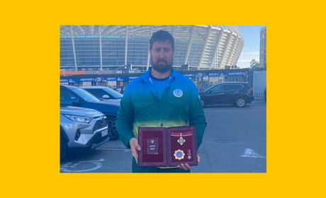 Паралімпієць Роман Данилюк родом із Петрівки-Роменської став повним кавалером ордену "За заслуги"